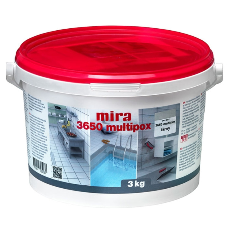 Mira 3650 multipox Епоксидний клей та затирка для плитки, 1кг