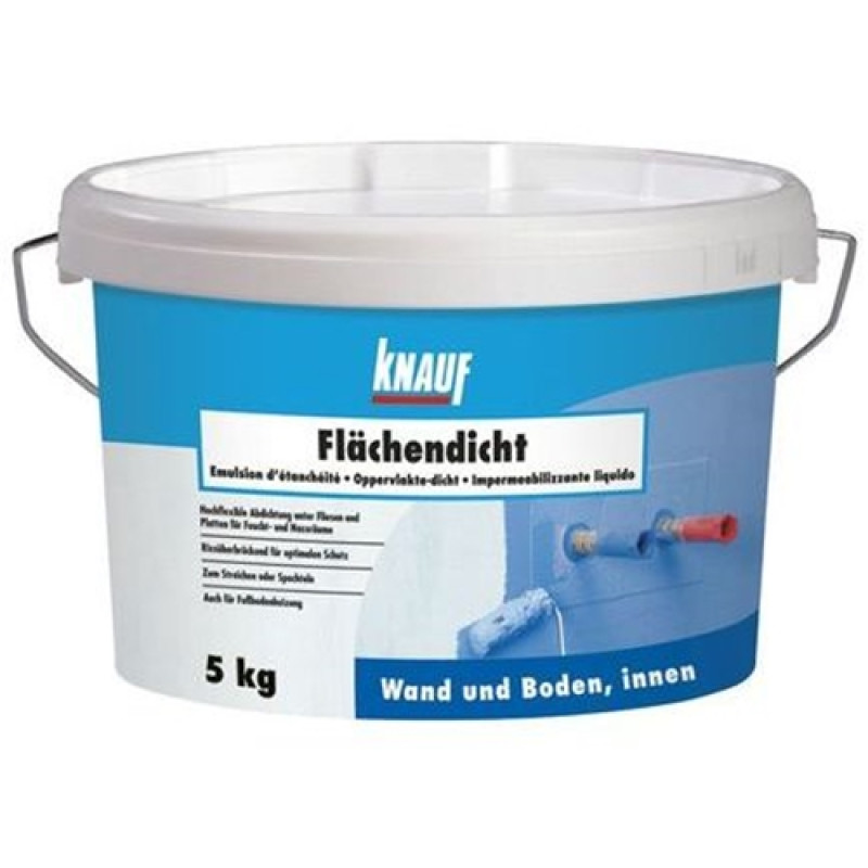KNAUF Flachendicht Гідроізоляція латексна,5кг