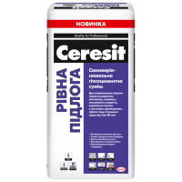 CERESIT Рівна підлога (3-80мм), 25кг