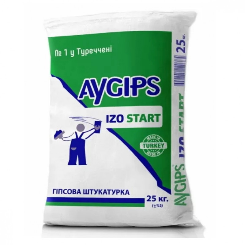 Aygips Izo Start Штукатурка,25кг