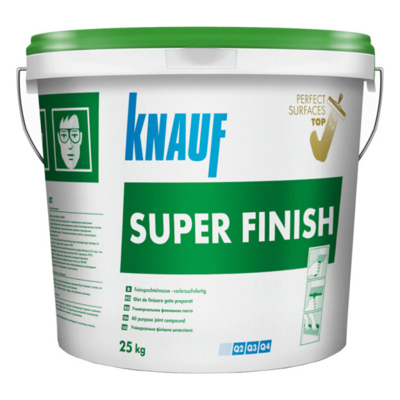 KNAUF SUPERFINISH Шпаклівка фінішна акрилова,25кг