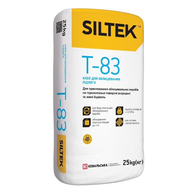 SILTEK Т-83 Клей для облицювання підлоги, 25кг