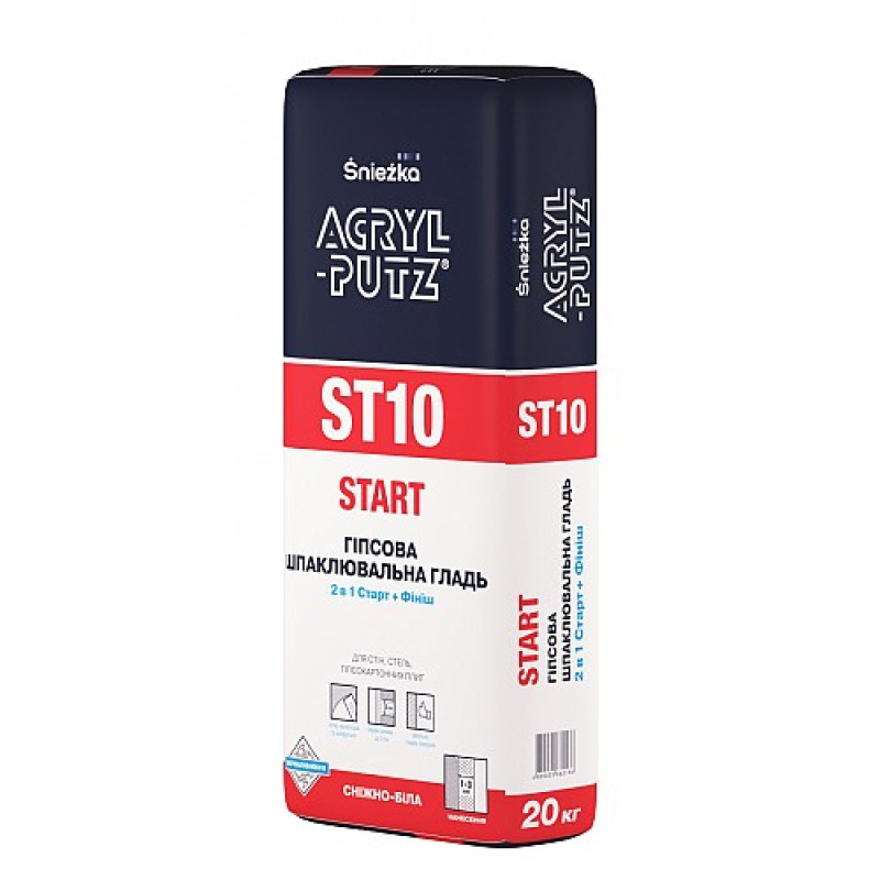 SNIEZKA ACRYL-PUTZ 2в1 старт+фініш,20 кг