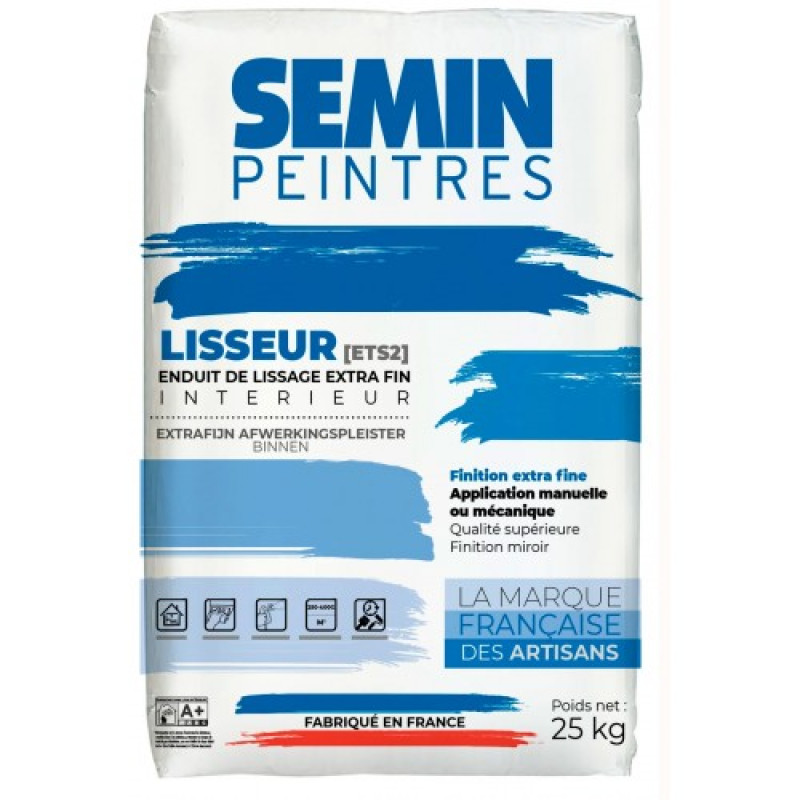 SEMIN Шпаклівка полімермінеральна LISSEUR (ETS 2), 25кг