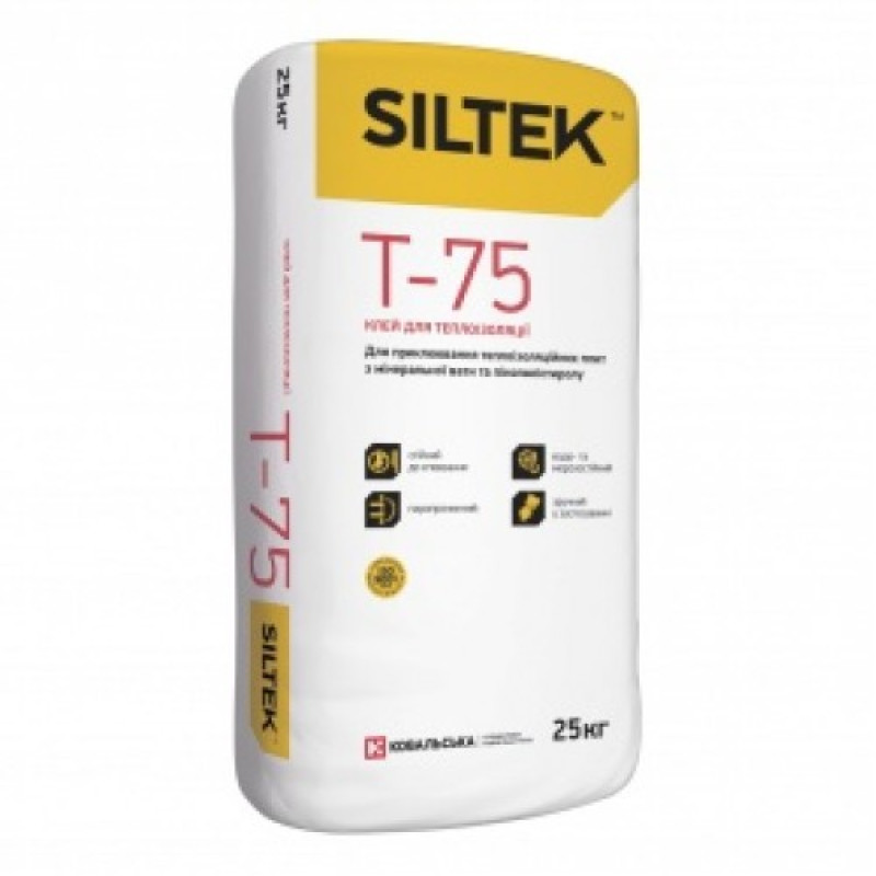 SILTEK T-75/25кг Клей для систем теплоізоляції
